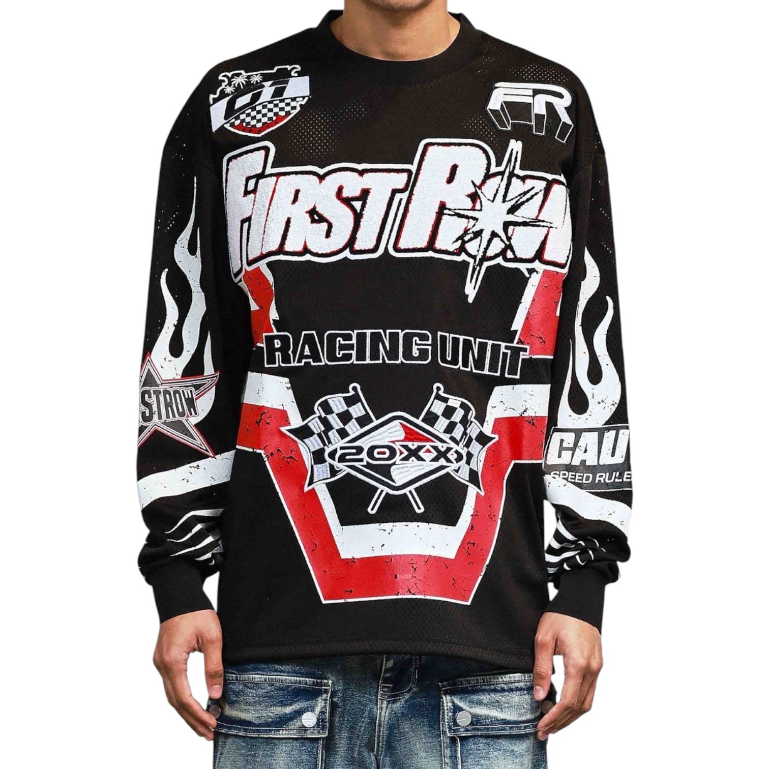 FIRST ROW: Hard Racing Sport Jersey FRR0010